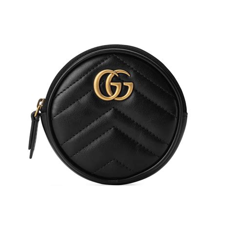 gucci coin purse black|Gucci coin purse men.